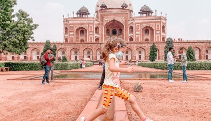 Delhi India with kids