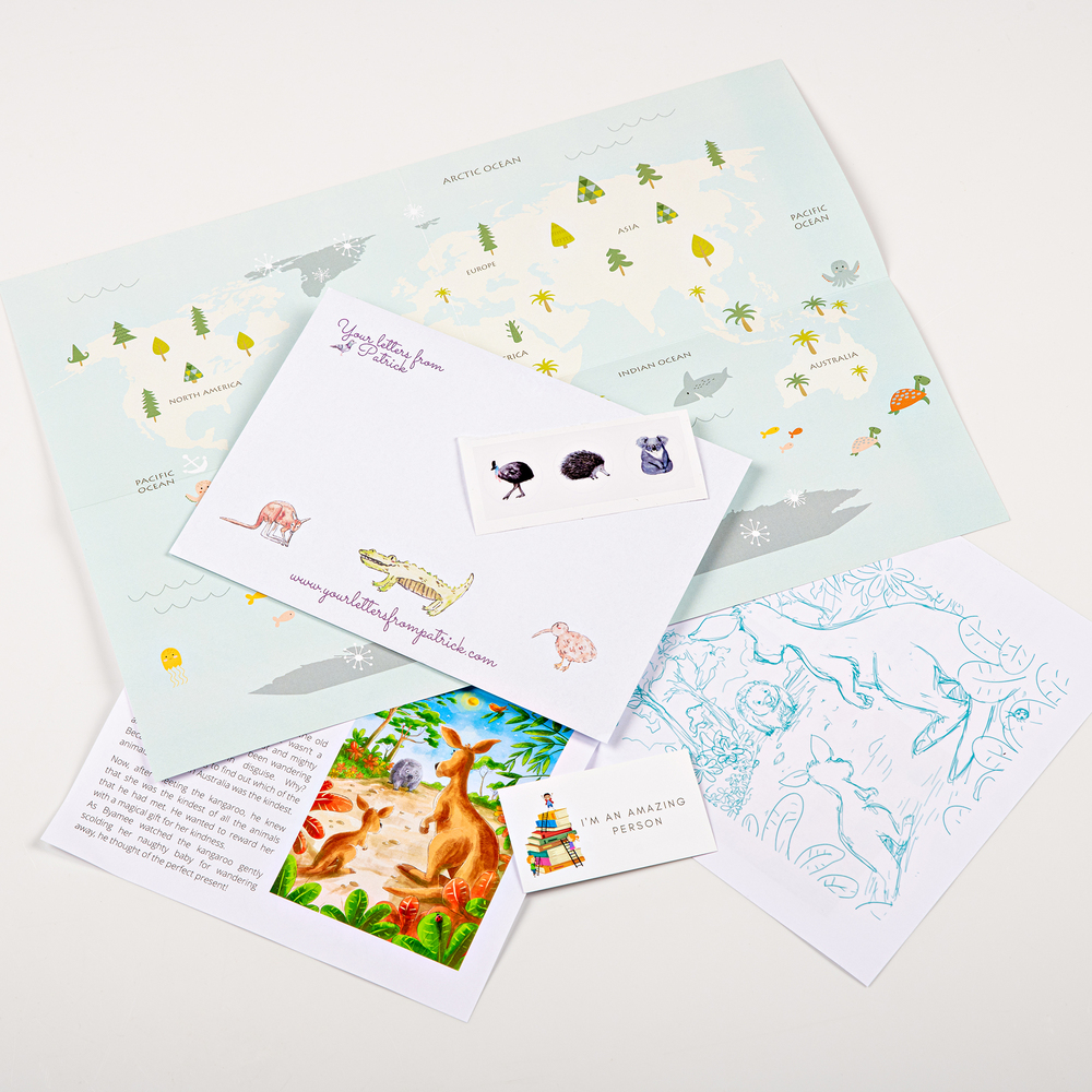 snail mail subscription for kids