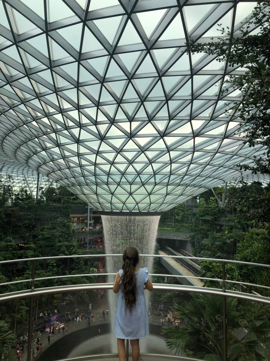 Changi airport with kids