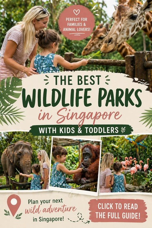 Best wildlife parks in Singapore with toddlers