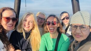 Hot air balloon flight Lithuania Birstonas