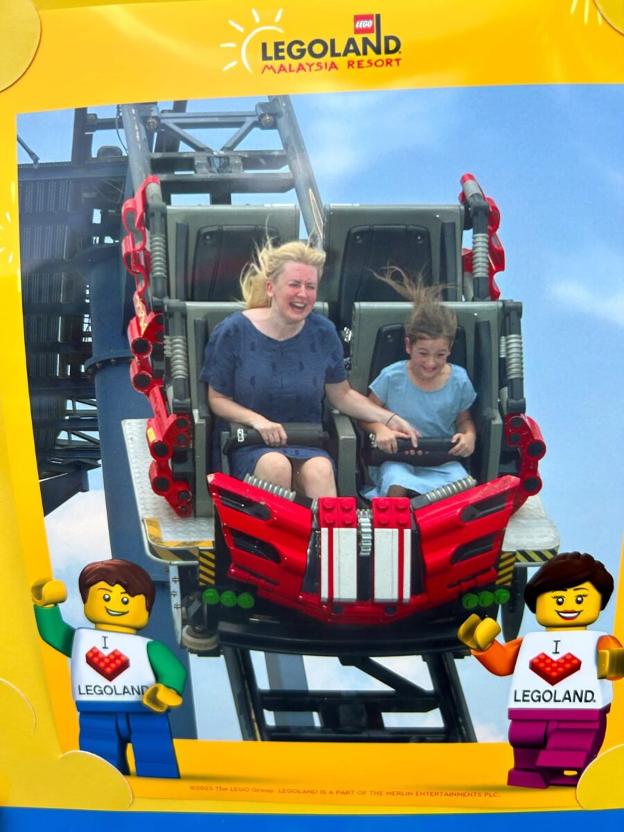 Scary Legoland Malaysia ride with kids