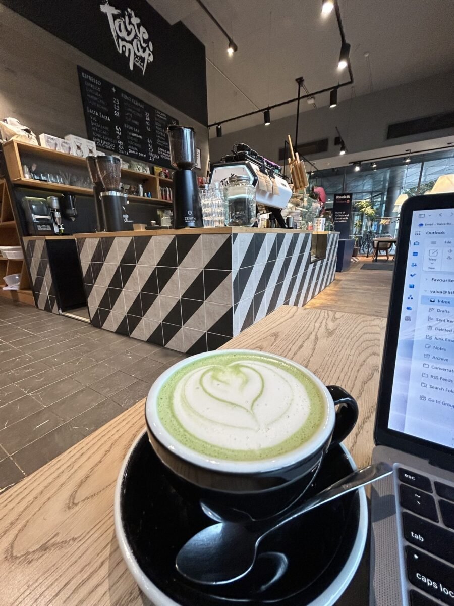 Taste map matcha Vilnius Lithuania